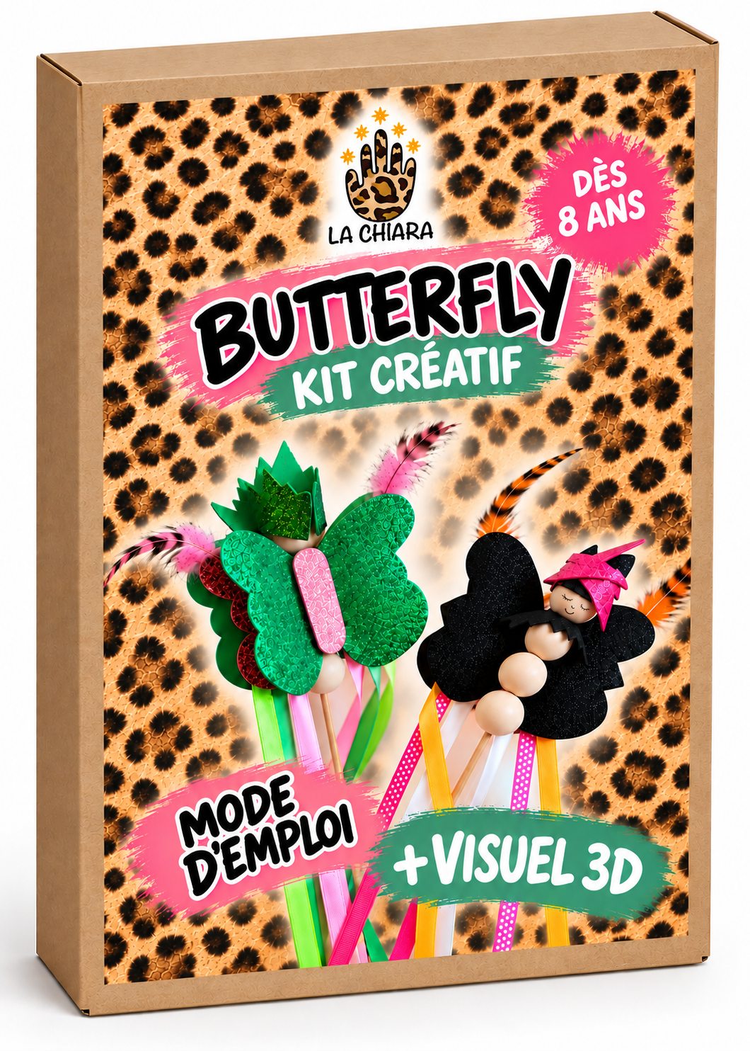 Kit créatif BUTTERFLY dès 8 ans